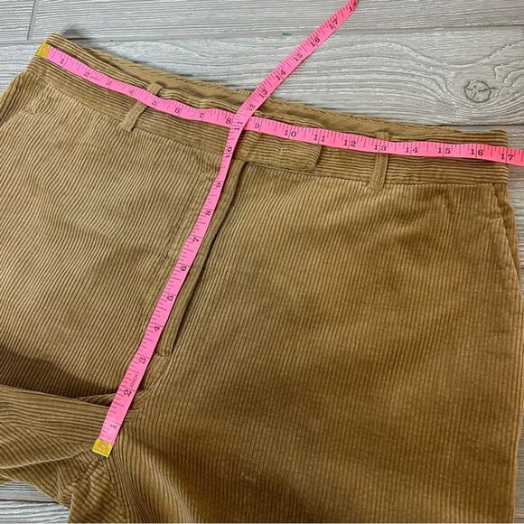 Aspesi corduroy straight leg trouser pants brown sz 46 - Picture 4 of 8